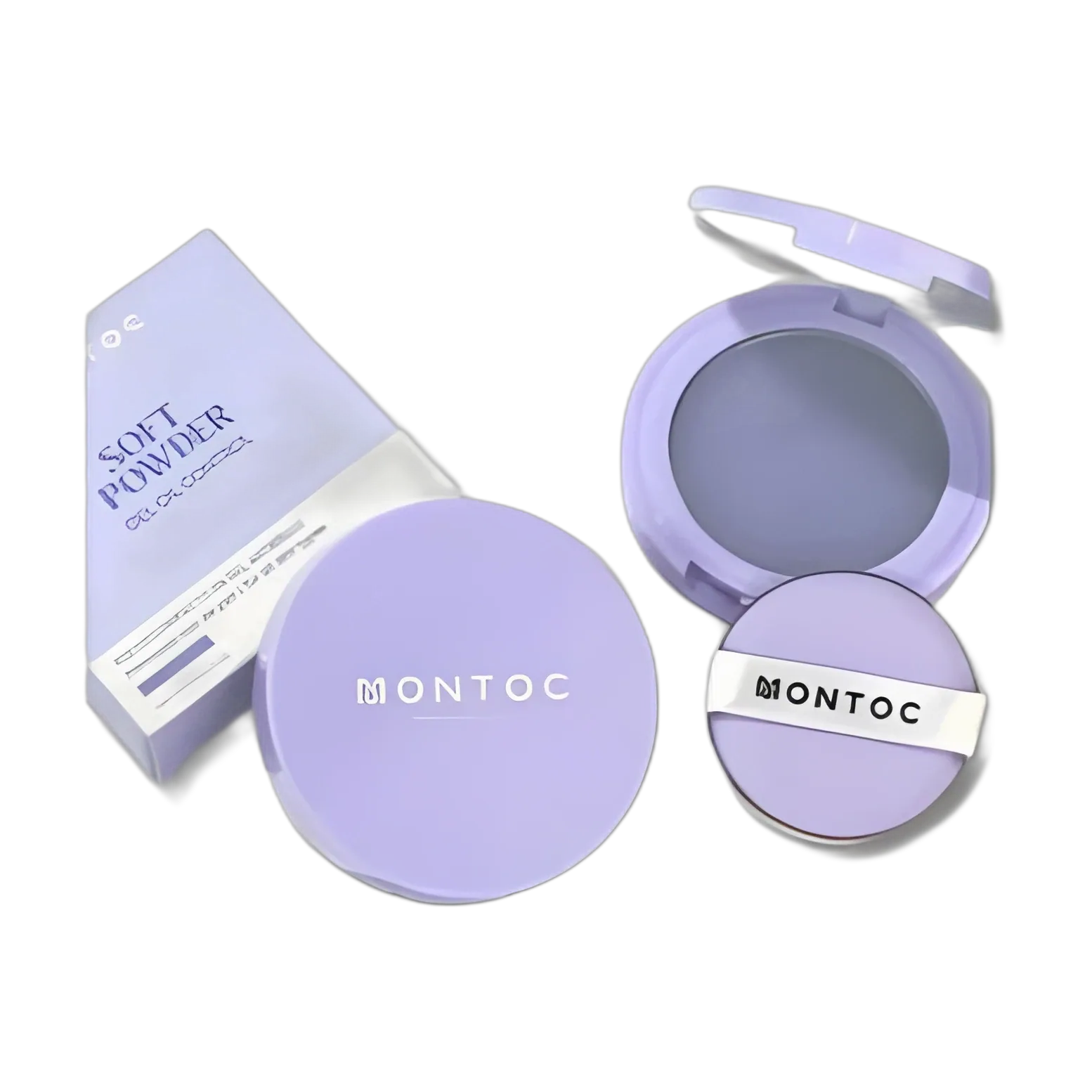 Polvo gel matificante control de grasa Montoc