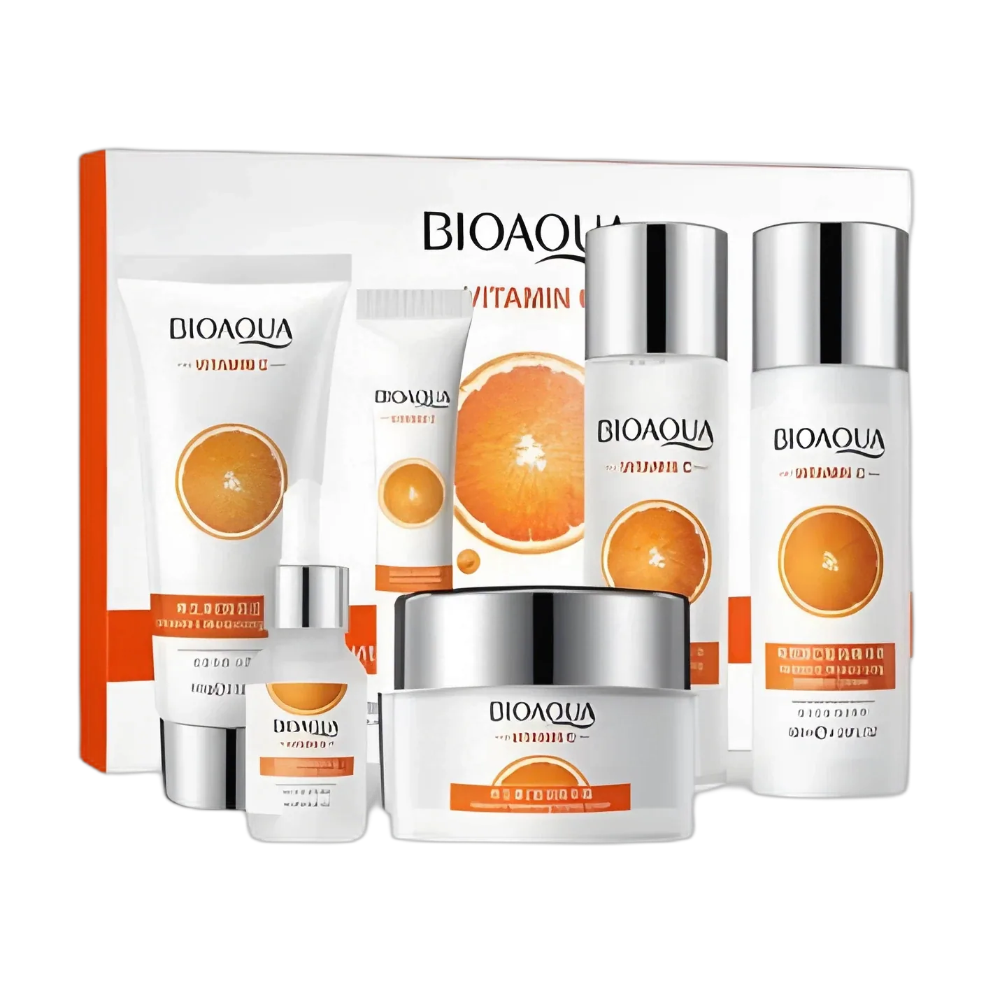 Kit facial de vitamina C Bioaqua (caja blanca)